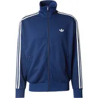 Adidas Originals Sweatjakke 'FIREBIRD' mørkeblå / hvid