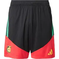 Adidas Sportsbukser 'JFF' gul / lime / lys rød / sort