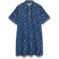 Vero Moda Kjole 'VMOcina' blå / lyseblå