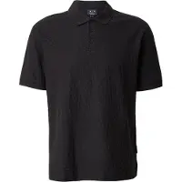 Armani Exchange A|X Armani Exchangetil mænd. XM002346AF10337UC001 Polo Design sort (XXL), Casual, Bomuld, Korte ærmer