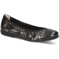 Caprice Ballerina, black, made of Leather, Size 38