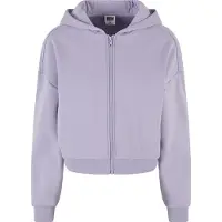 Urban Classics Cozy Short Sweatshirt Med Lynlås