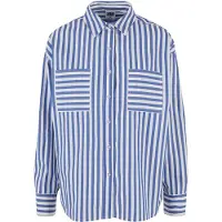 Urban Classics Striped Relaxed Skjorte Med Lange ærmer