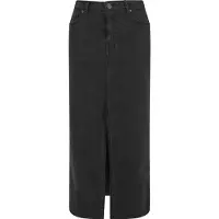 Urban Classics Slit Denimnederdel