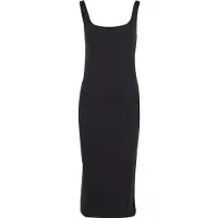 Urban Classics Basic Long Cotton Jersey ærmeløs Kjole