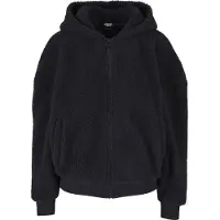 Urban Classics Oversized Sherpa Sweatshirt Med Lynlås