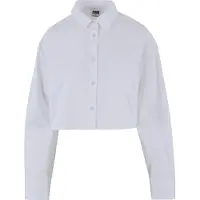 Urban Classics Cropped Oversize Langærmet Bluse