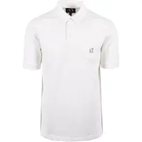 Armani Exchange A|X Armani Exchangetil mænd. XM000367AF13022U0009 Hvid kortærmet poloshirt (L), Casual, Bomuld, Korte ærmer
