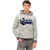 Superdry Sweatshirt 'FLYERS' navy / grå