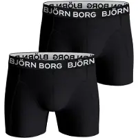 Björn Borg Boxershorts - 2-pak - Sort - - 9-10 år (134-140) - Boxershorts