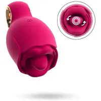 You2Toys Oral Fun Vibrator Licking and Vibrating Tongue Pink