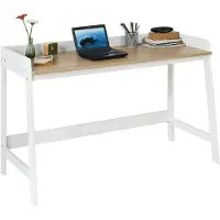 SoBuy lille skrivebord med skuffer FWT41-WN