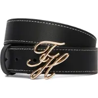Tommy Hilfiger Bælte 'SCRIPT 3.0' sort