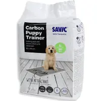 Savic Puppy Trainer Pads med aktivt kul - Large: L 60 x B 45 cm, 50 stk.