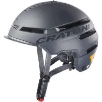 Cratoni Smartride 1.2, cykelhjelm, mat sort