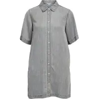 Object Denim Kort Kjole