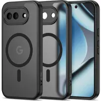 Tech-Protect Google Pixel 10a Magmat Cover - MagSafe Kompatibel - Mat Sort