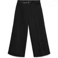 Vero Moda Bukser med fals 'VMElma' sort