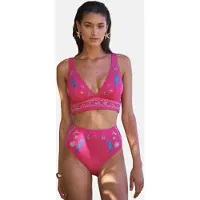 Love & roses Bikinitrusse blå / lyseblå / fersken / magenta