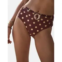 Love & roses Bikinitrusse beige / brun