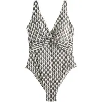 Next Badedragt creme / sort