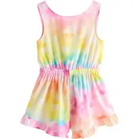 Next Overall pastelblå / pastelgul / pastelorange / lyserød