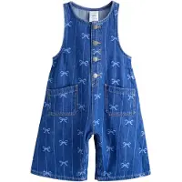 Next Overall blue denim / pastelblå
