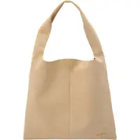 Patrizia pepe Skuldertaske beige