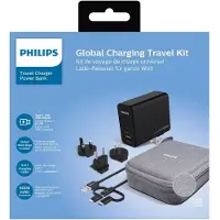 Philips Rejseoplader & Powerbank - 5000mAh - QC 3.0 - PD