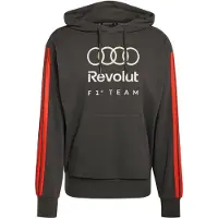 Adidas AUDI REVOLUT F1 TEAM DNA FRENCH TERRY HÆTTETRØJE, størrelse Medium