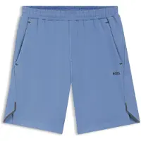 BOSS Active shorts i hurtigtørrende stof med reflekterende logo