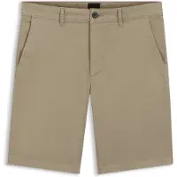 BOSS BOSStil mænd. 50536723 Short Chino Slim beige (30), Casual, Bomuld