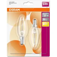 Osram LED Classic 2,5W/827 FIL E14 2-Pak