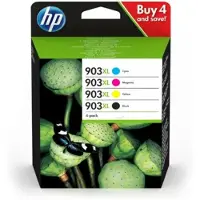 HP Multipack 903XL BK/C/M/Y 3HZ51AE Modsvarer: N/A