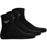 Emporio Armani Sokker lysegrå / sort