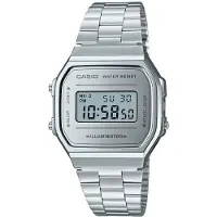Casio A168WEM-7EF Retro LCD/Stål