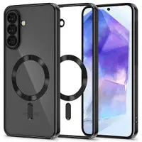 Tech-Protect Samsung Galaxy A57 MagFlex Cover - MagSafe-kompatibelt - klar / sort