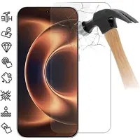 Mtp Products Xiaomi 17 Ultra Skærmbeskyttelse Hærdet Glas - 9H - Case Friendly - Gennemsigtig