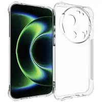 Mtp Products Xiaomi 17 Ultra Stødsikkert Silikone Cover - Gennemsigtig