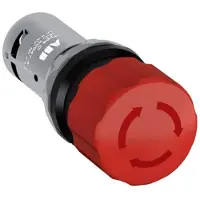 ABB Ø22 mm komplet. Nødstop Ø 30 mm tryk drej. 2NC