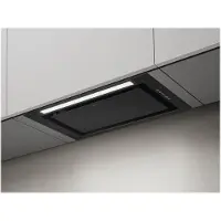 Elica Lane BL MAT/A/72 - Hætte - tag - Niche - bredde: 69.4 cm - dybde: 26.2 cm - udtrækning og recirkulation (-) - sort blød berørings-effekt