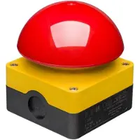 Eaton 229748 FAK-R/V/KC11/IY Fod-grovhåndknap 230 V/AC 6 A 1 x Off/On Klikkende (Ø x H) 94 mm x 101 mm IP67 1 stk