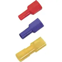 Elpress Helisoleret spademuffe A1507FLSF, 0,5-1,5mm², 6,3x0,8 - (100 stk.)