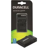 Duracell - Batterioplader - sort