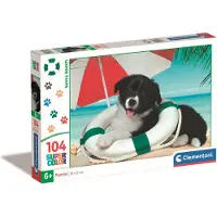 Clementoni 104-brikkers puslespil. Super Color. Sunny Beach
