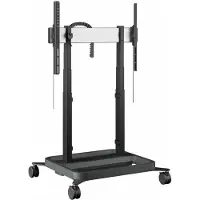 Vogel's RISE 5305 - Vogn med hjul - motoriseret løft - for LCD display - 50 mm/s - sort - skærmstørrelse: 65-86