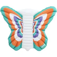 Bestway Poolmadras Boho Butterfly 1,93 x 1,76 m