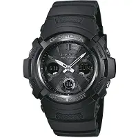 Casio Herreur AWG-M100B-1AER G-Shock Sort/Resinplast Ø46.6 mm