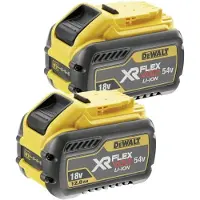 DeWalt Akumuliatorius DCB548Y2-XJ 18V 12,0 Ah Li-ion 2 vnt.