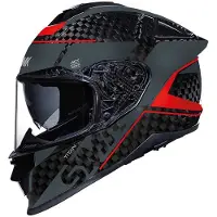 SMK-Link Titan Carbon Nero Fullface-hjelm